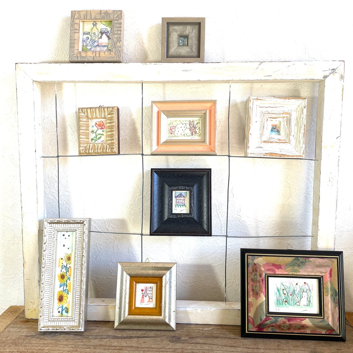 極mini版画/mini額 山路絵子 海の瓶詰YM026-M1 | art house画美荘