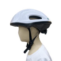 SGマーク付き 自転車専用ヘルメット GR-1 ホワイト 日本製 北川工業  小学生以上