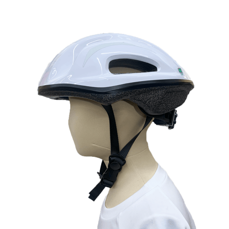 SGマーク付き 自転車専用ヘルメット GR-1 ホワイト 日本製 北川工業  小学生以上