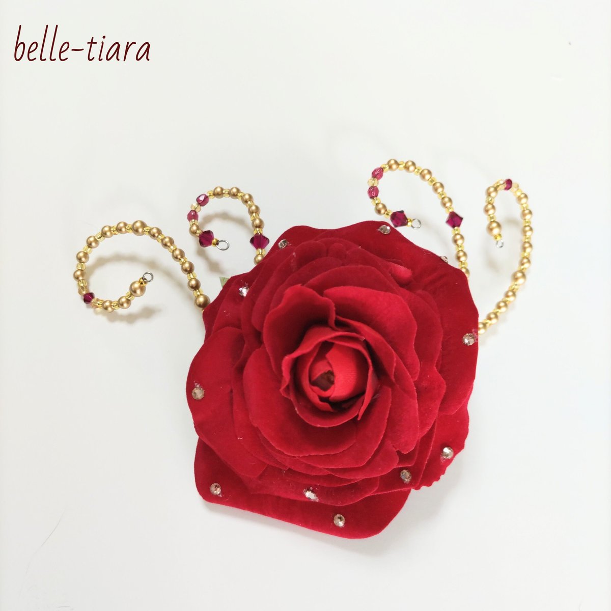 バレエ衣装 チュチュ 頭飾りバラ付き パキータ、キトリetc.