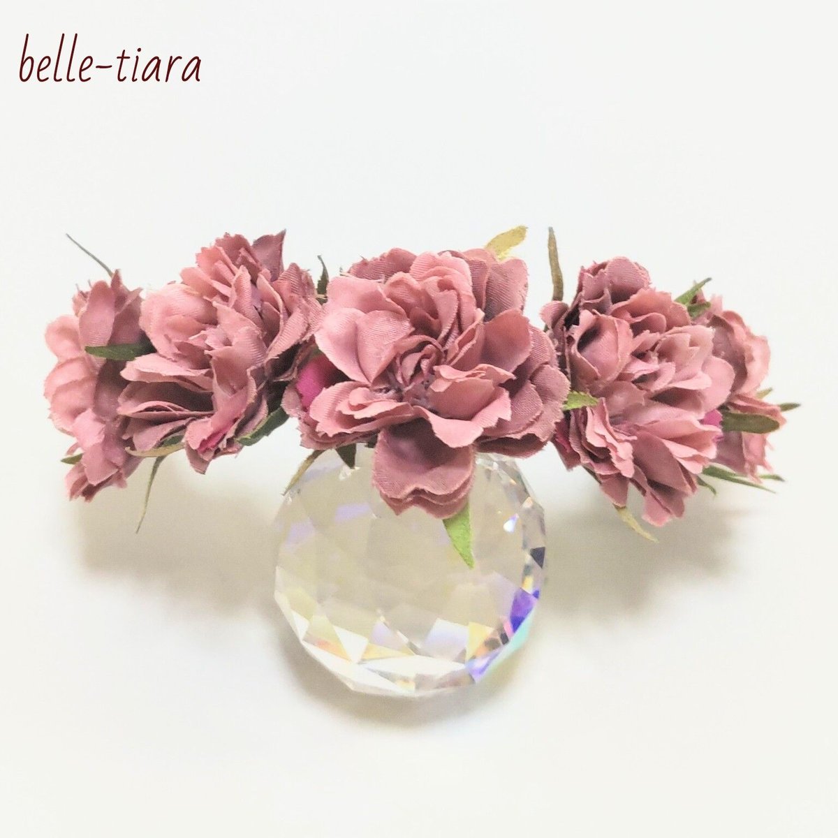 シンプルティアラと花飾り | belletiarass store