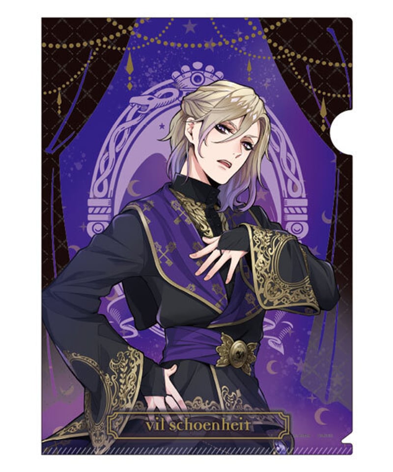 ディズニー ツイステッドワンダーランド シングルクリアファイル