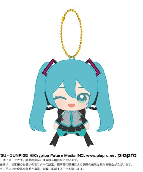 ガンダム45周年×初音ミク Chibiぬいおすわりマスコット　初音ミク×エールストライクガンダム 【2025年11月下旬発売予定】