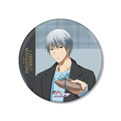 黒子のバスケ 描き下ろし 黛 千尋 プレゼントver. BIG缶バッジ 【2025