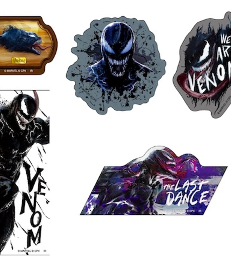 ヴェノム：ザ・ラストダンス VENOM IS-1103 ステッカーセット /5枚