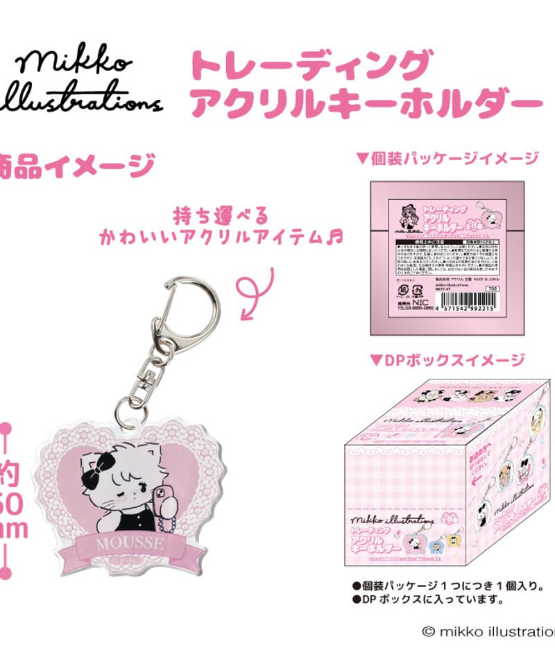 MyGO!!!!! ぶあついトレーディングアクリルキーホルダー　ボックス MyGO!!!!! ぶあついトレーディングアクリルキーホルダー