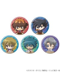 缶バッジ「遊☆戯☆王デュエルモンスターズGX」08/ブラインド(全5種)(ミニキャライラスト) 57BT1-YGX-08【2025年5月下旬発売予定】