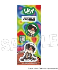 進撃の巨人　ATSUIステッカー　リヴァイ 【2025年8月下旬発売予定】