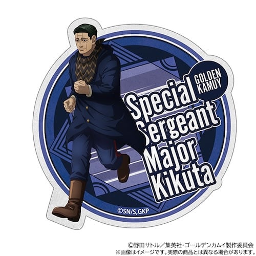 2024年5月下旬発売予定】ゴールデンカムイ ダイカットステッカー／菊田