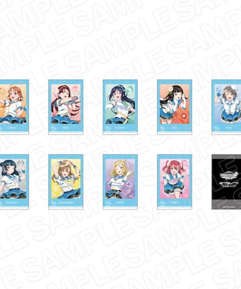 ラブライブ! サンシャイン!!  全18種コンプリートフォト風カード ラブライブ! サンシャイン!! 全18種コンプリートフォト風カード