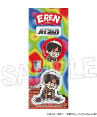 進撃の巨人　ATSUIステッカー　エレン 【2025年8月下旬発売予定】