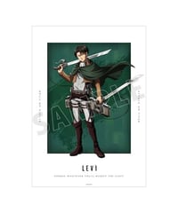 進撃の巨人 描き下ろし リヴァイ 戦いの後でver. A3マット加工ポスター【2025年10月下旬発売予定】