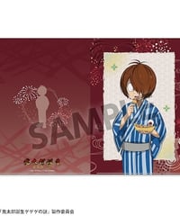 映画「鬼太郎誕生 ゲゲゲの謎」 描き下ろしクリアファイル 鬼太郎＆目玉おやじ お祭り ver.
