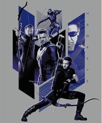 アベンジャーズ エンドゲーム INFINITY SAGA クリアファイル&ステッカーセット(ホークアイ) IG-3291