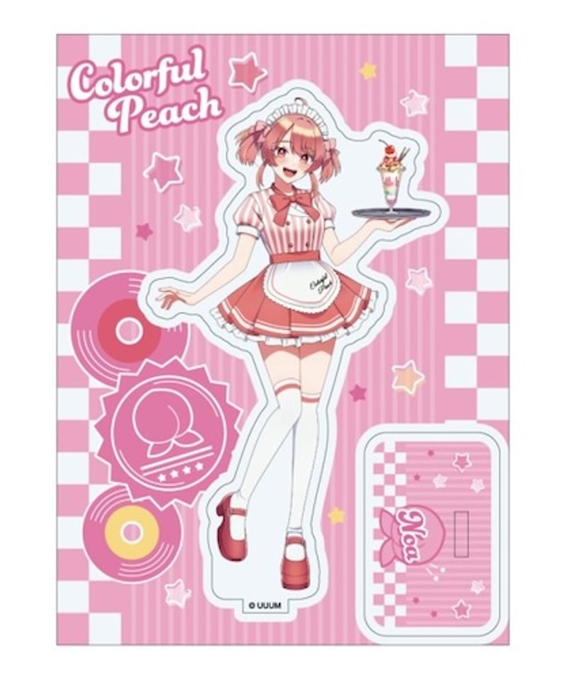 カラフルピーチ アクリルスタンド ダイナー のあ | 面白雑貨店 ZAKKA