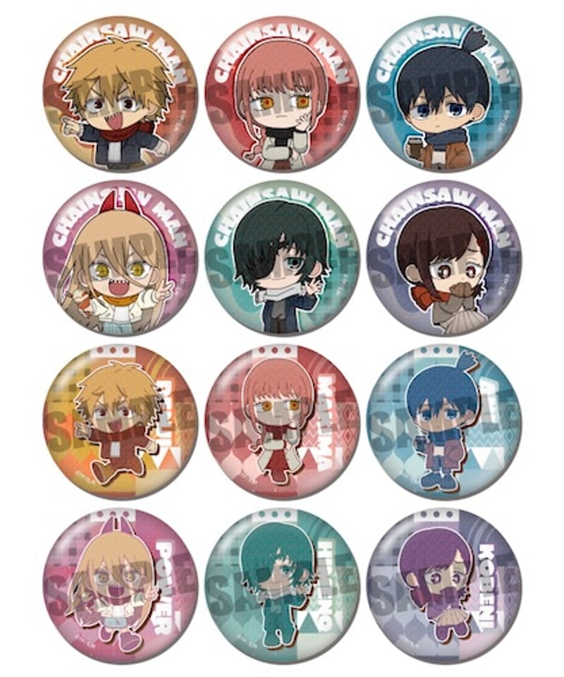 チェンソーマン コスモ 缶バッジ ポイント】チェンソーマン
