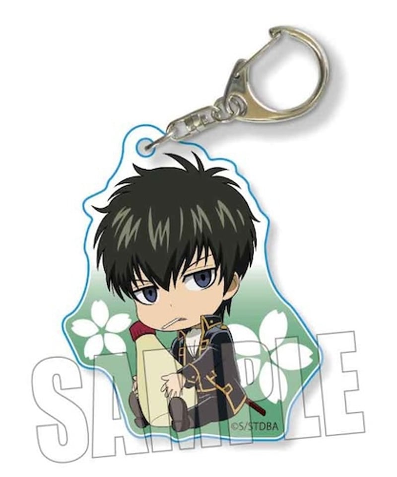 銀魂　土方十四郎　土方　アクリルキーホルダー　アクキー　POMMOP 銀魂 土方十四郎 アクスタ アクキー - メルカリ