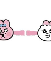 おぱんちゅうさぎ アクリルヘアクリップ /(1)