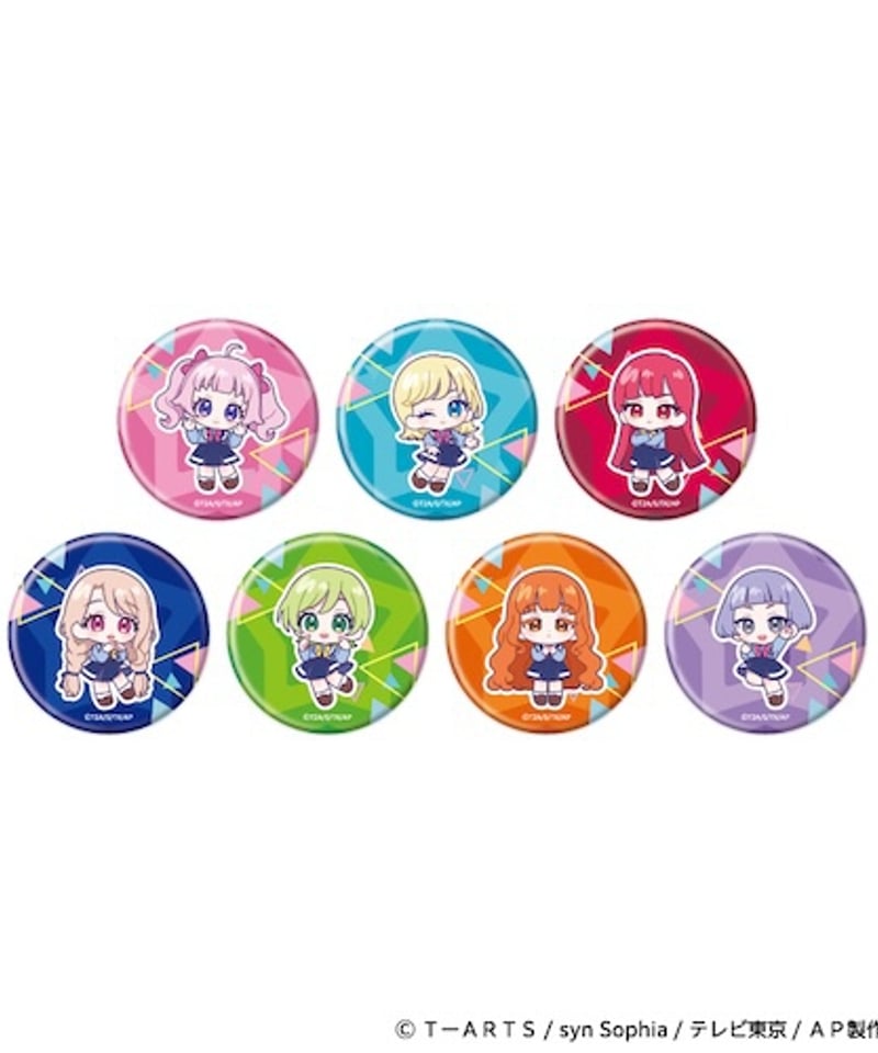 缶バッジ「ひみつのアイプリ」03/制服ver. ブラインド(全7種