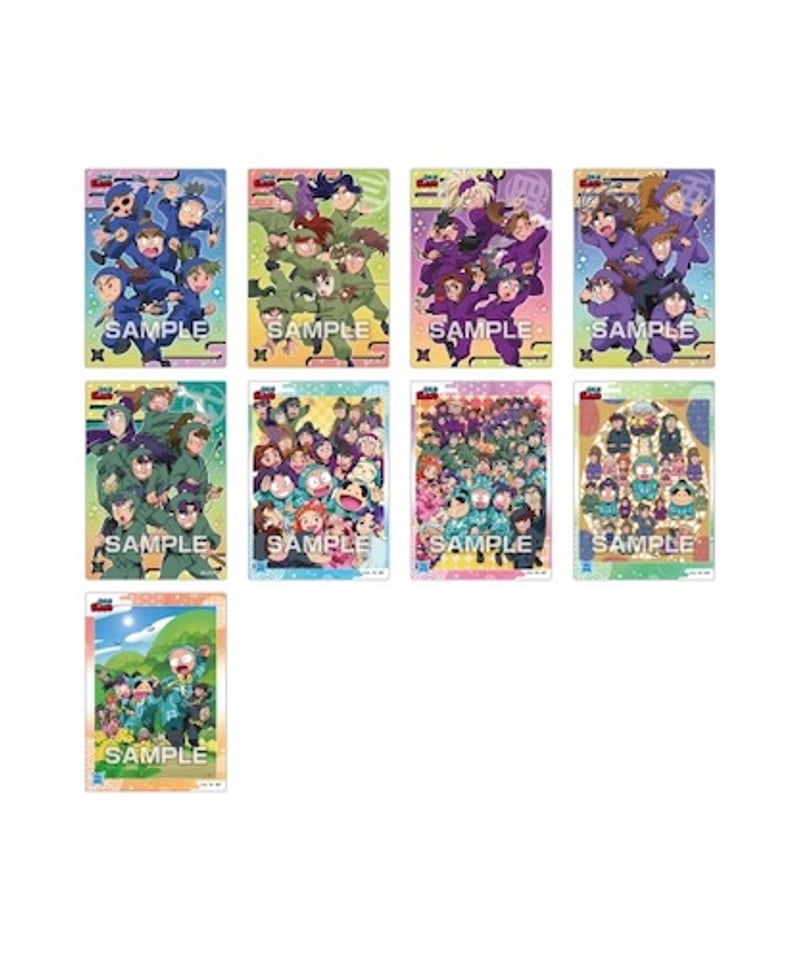 忍たま乱太郎 クリアカードコレクションガム ◇通常版◇【1BOX