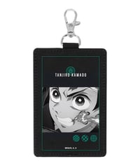 アニメ「鬼滅の刃」 竈門炭治郎 ナスカン付き1ポケット縦型パスケース 【2025年9月下旬発売予定】
