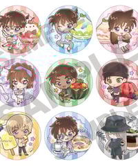 名探偵コナン スクエア缶バッジコレクション／諸伏高明 【6個入りBOX