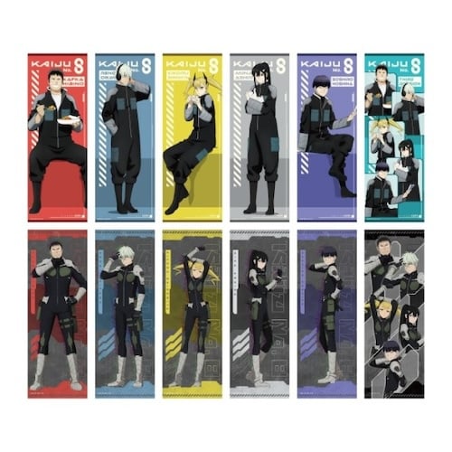 怪獣8号 キャラポスコレクション 8枚セット まとめ売り 2024年8月下旬発売予定】アニメ『怪獣8号』 キャラポス