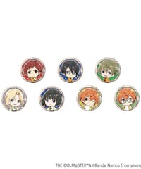 ホログラム缶バッジ(57mm)「アイドルマスター SideM」01/トレーディング(全7種)(公式イラスト) HP57BT1-IMSM-01 【2025年7月下旬発売予定】