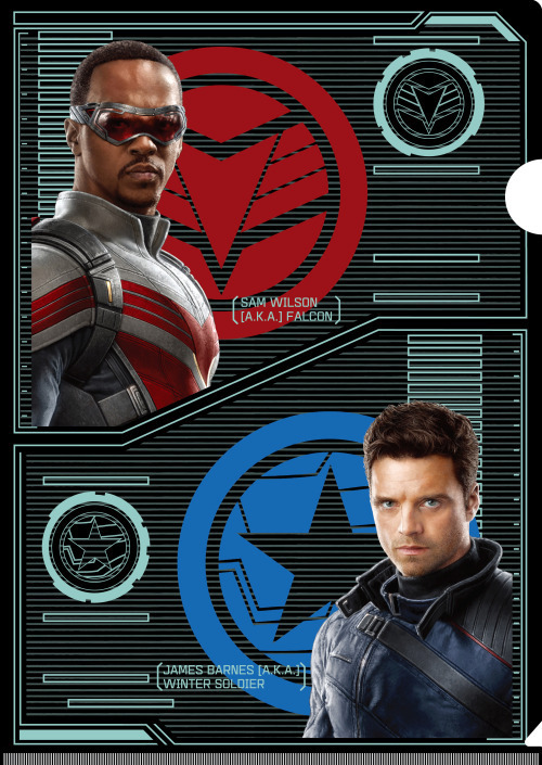 MARVEL マーベル ファルコン＆ウィンター・ソルジャー クリアファイル