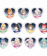 ラブライブ！スーパースター!!　ハート型カンバッジ　Twinkle Triangle ver 【2025年7月下旬発売予定】