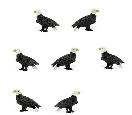 サファリ社ミニフィギュア 346122 ハクトウワシ 12個セット i8my1cf サファリ社ミニフィギュア 346122 ハクトウワシ 7個セット