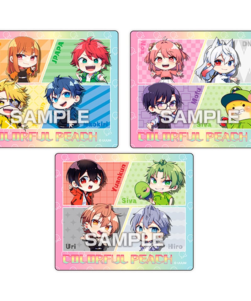 カラフルピーチ マグネットコレクションガム【1BOX 14パック入り