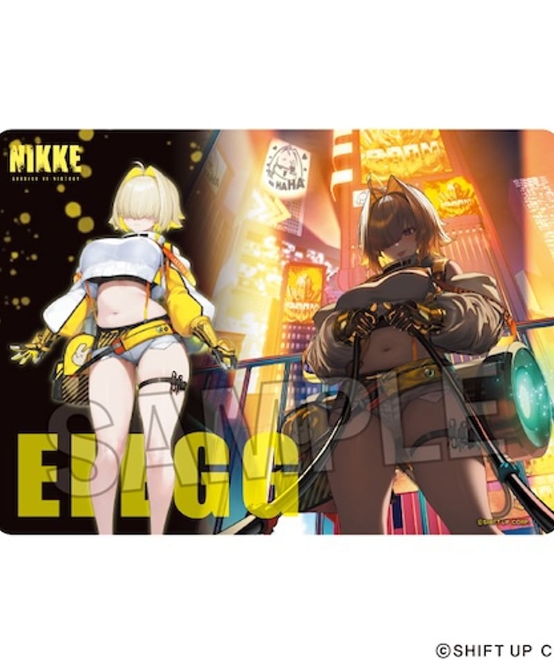 勝利の女神：NIKKE イラストプレイマットNT エレグ 【2025年5月下旬