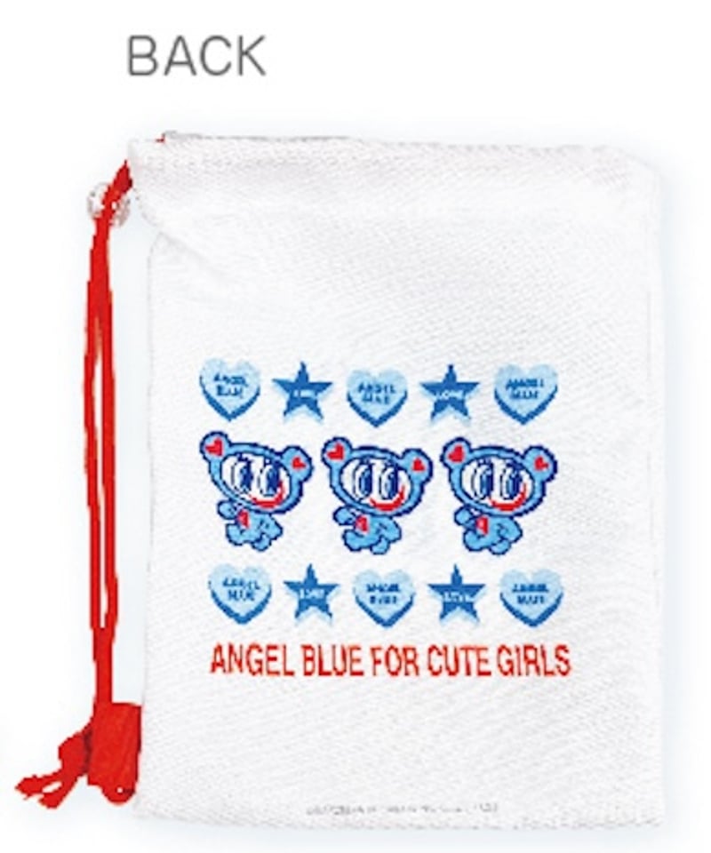angelblue - エンジェルブルー バッグ ノベルティ 限定 ショッパー付き ANGEL BLUE|エンジェルブルー 35周年復刻ショッパー 雑貨 袋