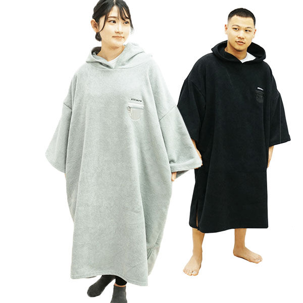 完売】WWsauna サウナポンチョ（ブラック）（送料無料