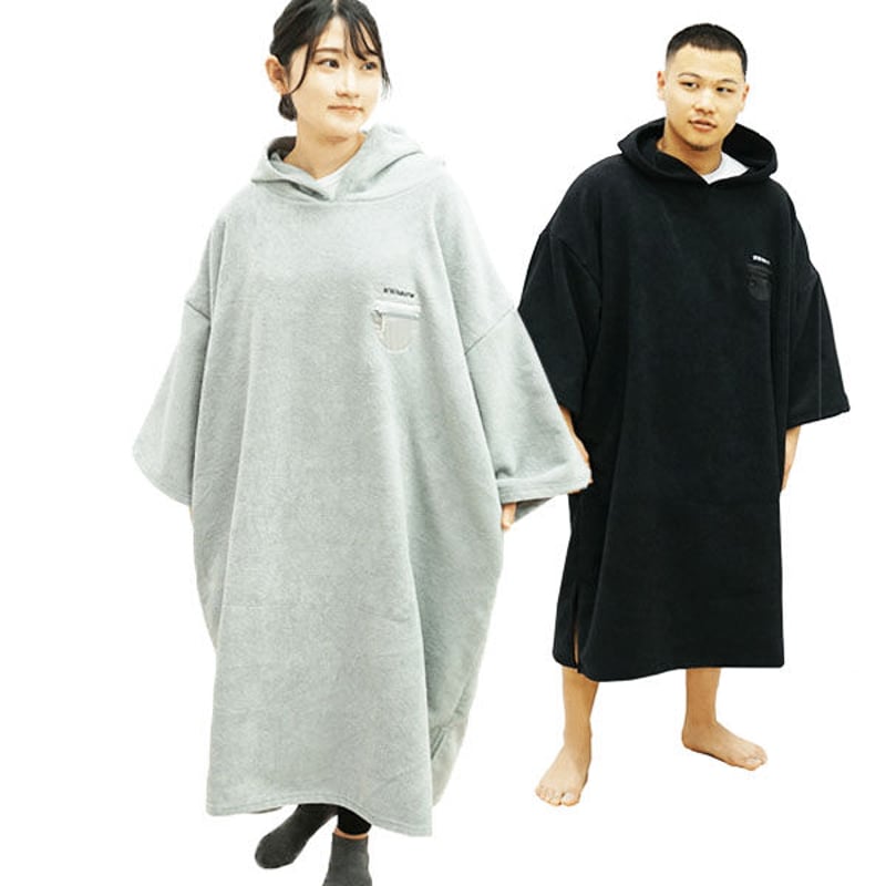 完売】WWsauna サウナポンチョ(グレー)(送料無料 完売】WWsauna サウナポンチョ(グレー)(送料無料
