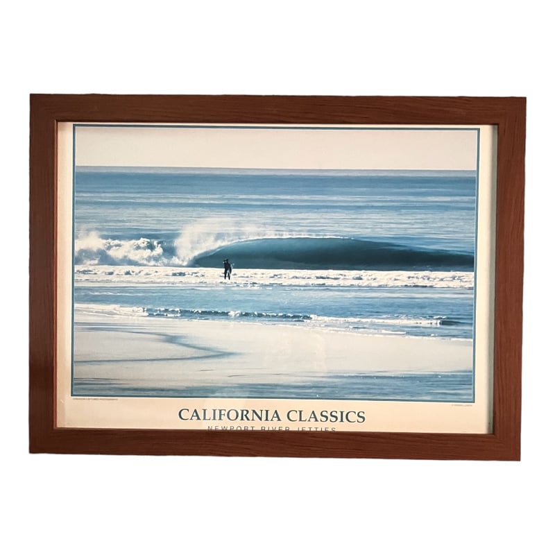 カリフォルニアポスター額付き | WaicocoSurf
