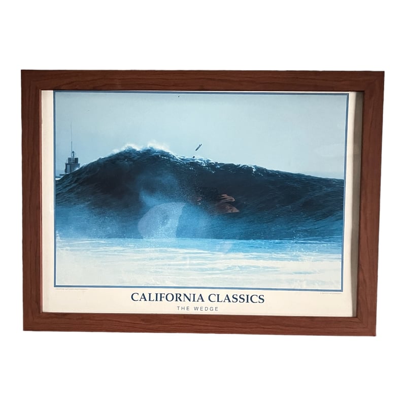 カリフォルニアポスター額付き | WaicocoSurf