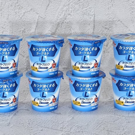 【お買い得定期便】森永カラダ強くするヨーグルト8個セット