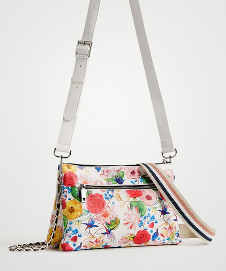 Desigual デシグアル 22SAXP92-1000-U　花柄 クロスボディバッグ