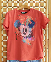 デシグアル Desigual　ミッキー柄Tシャツ 23SWTK593088