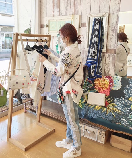 デシガル　Desigual　ミッキーマウス　ジョガージーンズ　23SWDD77-5007