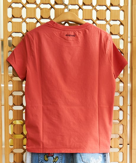 デシグアル Desigual　ミッキー柄Tシャツ 23SWTK593088