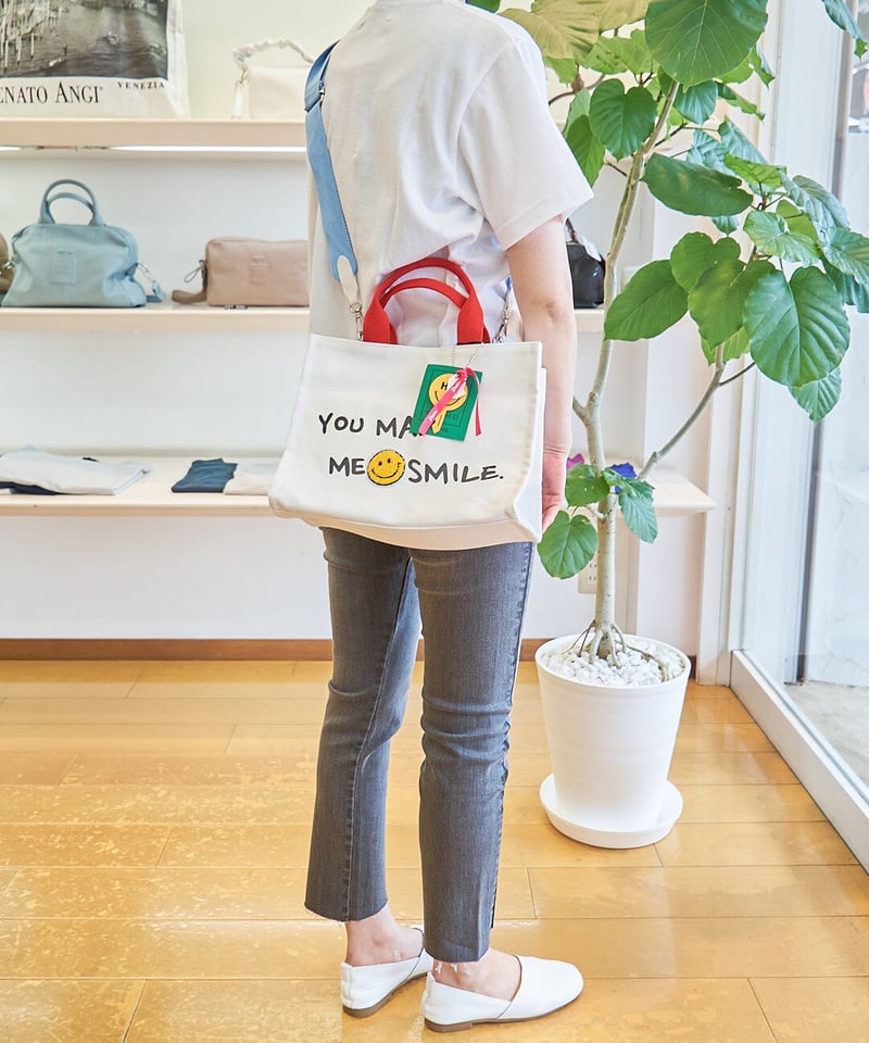 ミカーレミカーレ キャンバスハンドバッグ 3COLOR M110-090A | take2