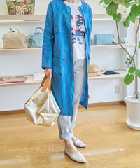 フィーノ・ライズ　麻ハーフコート　5422483