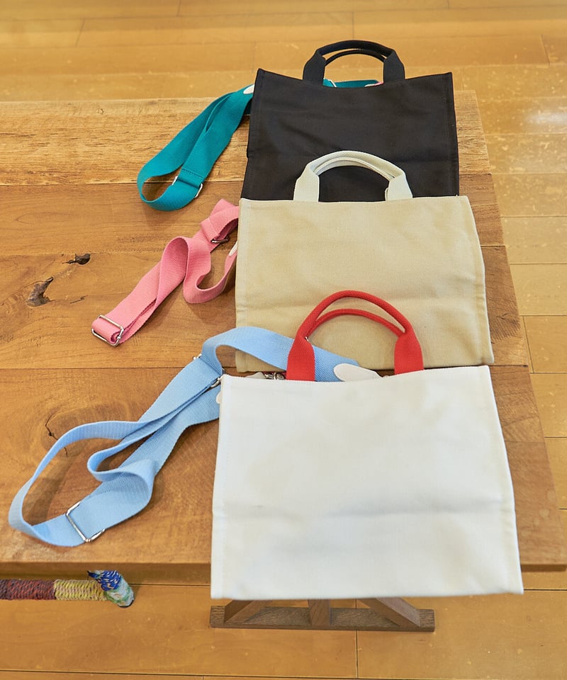 ミカーレミカーレ キャンバスハンドバッグ 3COLOR M110-090A | take2