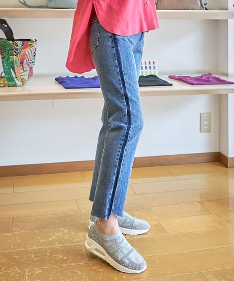 ミカーレミカーレ　デニムパンツ　サイズ フリー　M106-157P-16
