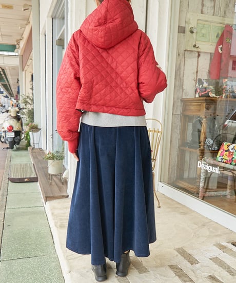 Desigual デシグアル パッチ パデッドフーディ　22WWSK013001