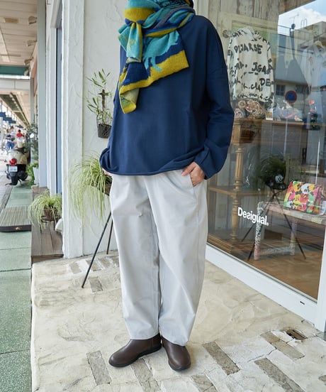 アノア(トレバラッピ)　細コーデュロイワイドパンツ　4色　イタリア製　26828920