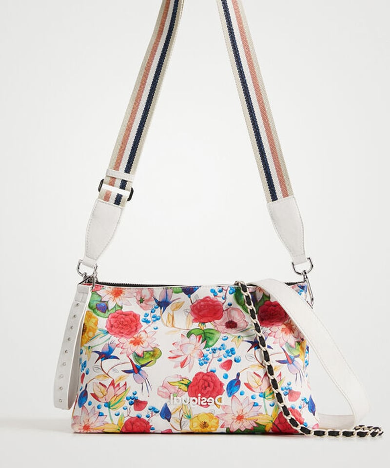 Desigual デシグアル 22SAXP92-1000-U 花柄 クロスボディバッグ